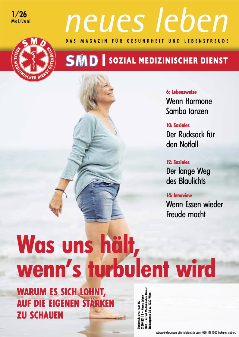 SMD Mitgliedermagazin Neues Leben mit Gesundheits- und Sozialthemen