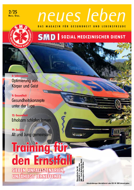 SMD Mitgliedermagazin Neues Leben mit Gesundheits- und Sozialthemen